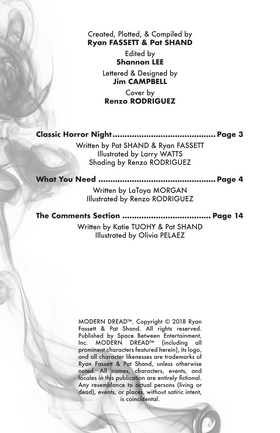 Read Modern Dread  3 Page 2 in English