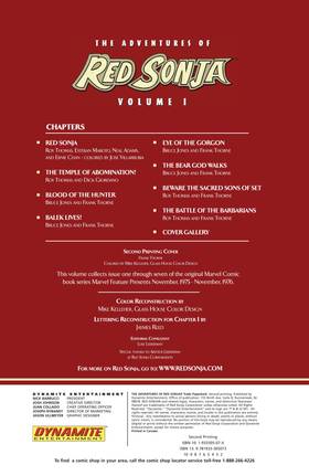 Read The Adventures of Red Sonja  1 Page 4 in English