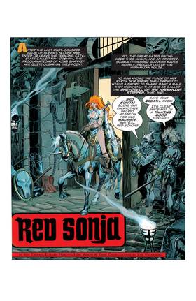 Read The Adventures of Red Sonja  1 Page 8 in English
