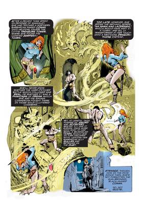 Read The Adventures of Red Sonja  1 Page 10 in English