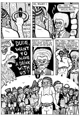 Read Grand Theft Arkenstone Hobbit  21 Page 1 in English