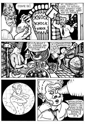 Read Grand Theft Arkenstone Hobbit  23 Page 1 in English