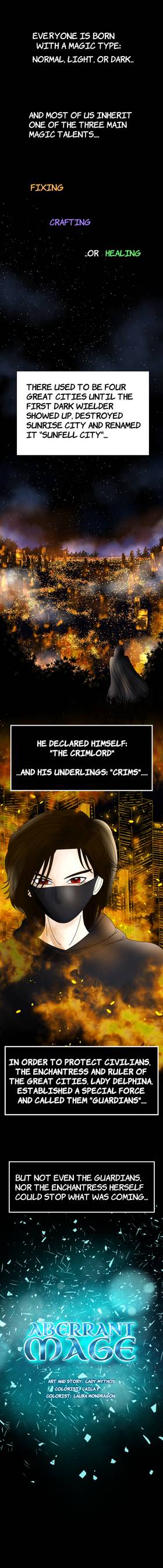 Read Aberrant Mage  1 Page 3 in English