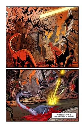 Read Dinosaur Warrior  1 Page 7 in English