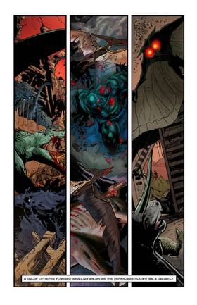 Read Dinosaur Warrior  1 Page 9 in English