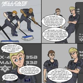 Read Hellcats Space Duty  4 Page 1 in English