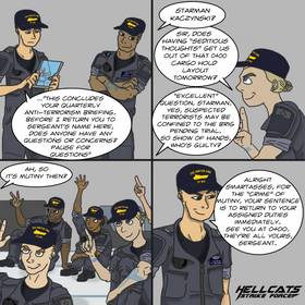 Read Hellcats Space Duty  6 Page 1 in English