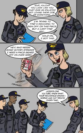 Read Hellcats Space Duty  9 Page 1 in English