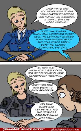 Read Hellcats Space Duty  11 Page 1 in English