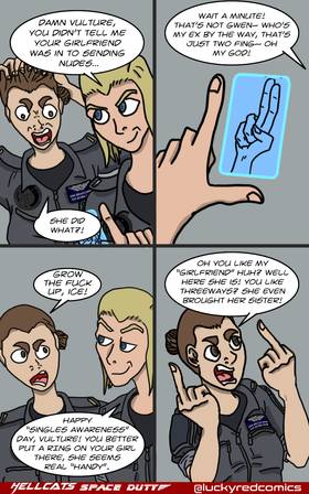 Read Hellcats Space Duty  12 Page 1 in English