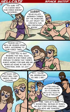Read Hellcats Space Duty  17 Page 2 in English