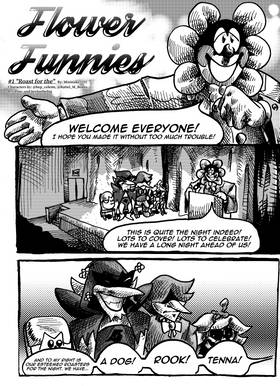 Read Flower Funnies  1 Page 1 in English
