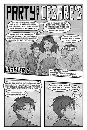Read Party at Cesare's  2 Page 1 in English