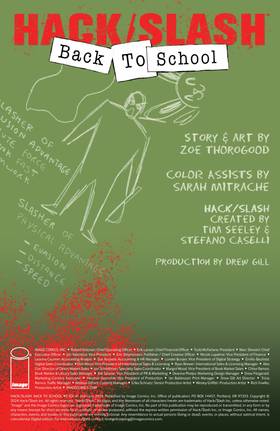 Read Hack/Slash: Back to School  3 Page 2 in English
