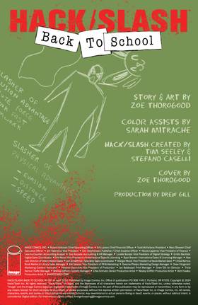 Read Hack/Slash: Back to School  4 Page 2 in English