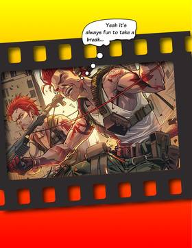 Read BLADE ROCKET AND THE APCALYSE WORLD  8 Page 3 in English