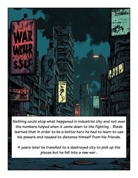 Read BLADE ROCKET AND THE APCALYSE WORLD  14 Page 3 in English