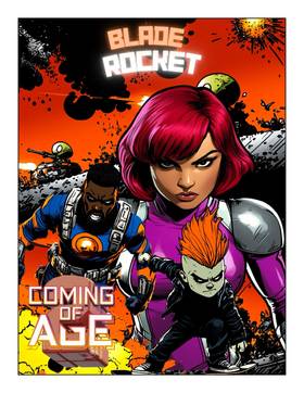 Read BLADE ROCKET AND THE APCALYSE WORLD  15 Page 1 in English