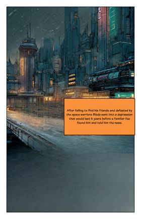 Read BLADE ROCKET AND THE APCALYSE WORLD  17 Page 4 in English