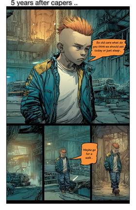 Read BLADE ROCKET AND THE APCALYSE WORLD  17 Page 5 in English