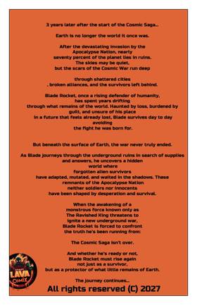 Read BLADE ROCKET AND THE APCALYSE WORLD  18 Page 2 in English