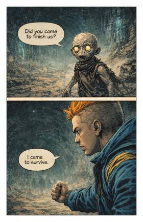 Read BLADE ROCKET AND THE APCALYSE WORLD  18 Page 9 in English
