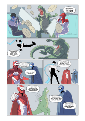 Read Clay-Man X Demon Hunter Raven Crossover!  2 Page 8 in English
