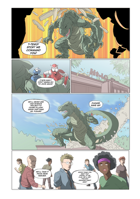 Read Clay-Man X Demon Hunter Raven Crossover!  2 Page 9 in English