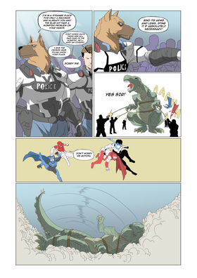 Read Clay-Man X Demon Hunter Raven Crossover!  2 Page 10 in English