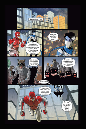 Read Clay-Man X Demon Hunter Raven Crossover!  1 Page 3 in English