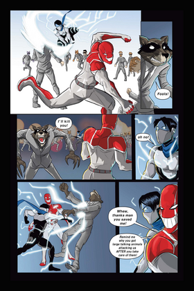 Read Clay-Man X Demon Hunter Raven Crossover!  1 Page 4 in English