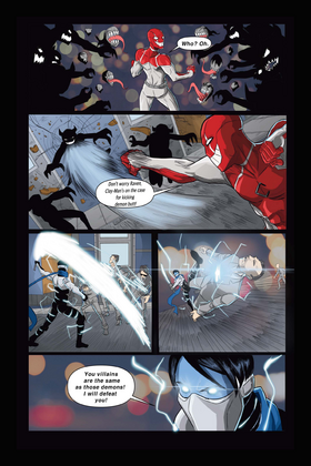 Read Clay-Man X Demon Hunter Raven Crossover!  1 Page 5 in English