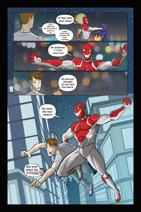 Read Clay-Man X Demon Hunter Raven Crossover!  1 Page 8 in English