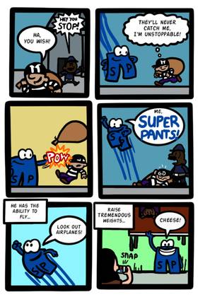 Read Super Pants  1 Page 5 in English