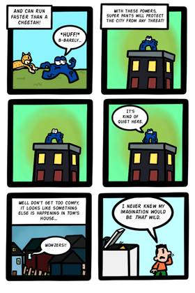 Read Super Pants  1 Page 6 in English