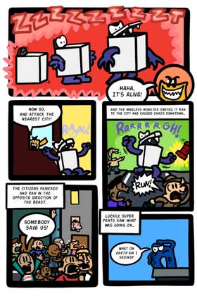 Read Super Pants  1 Page 8 in English