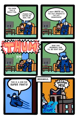 Read Super Pants  2 Page 8 in English