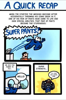 Read Super Pants  4 Page 3 in English