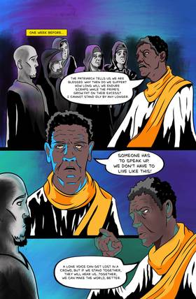 Read Outlands: Child of Wrath  1 Page 4 in English