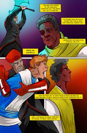 Read Outlands: Child of Wrath  1 Page 8 in English