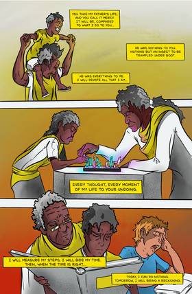 Read Outlands: Child of Wrath  1 Page 9 in English