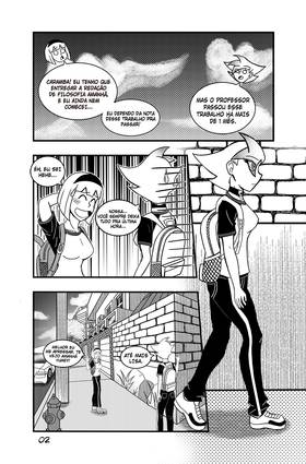 Read Gataláxia (ONE SHOT) [PT]  2 Page 3 in Brazilian Portuguese