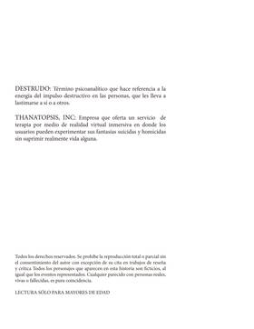 Read DESTRUDO  1 Page 2 in Spanish