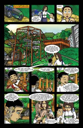 Read Oreh Gaia And The Heroes of The World  6 Page 8 in English