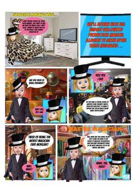 Read Morgan the Magnificent Magician   1 Page 4 in English