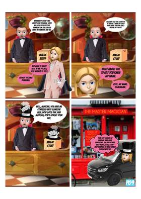Read Morgan the Magnificent Magician   1 Page 10 in English