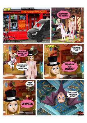 Read Morgan the Magnificent Magician   4 Page 8 in English