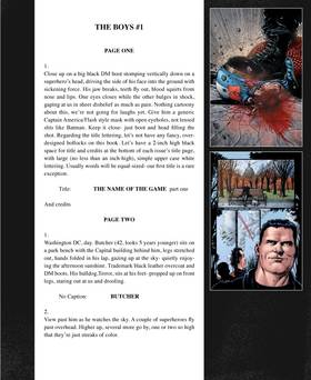 Read The Boys: Script Book  1 Page 10 in English