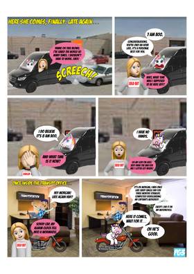 Read Morgan the Space Trucker  7 Page 4 in English