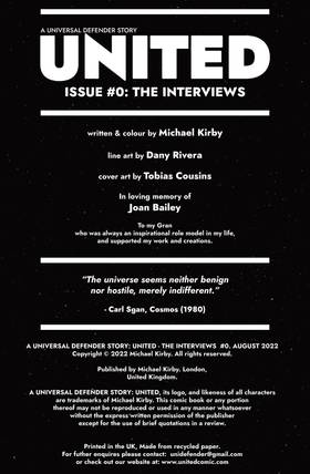 Read A Universal Defender Story: UNITED  1 Page 2 in English